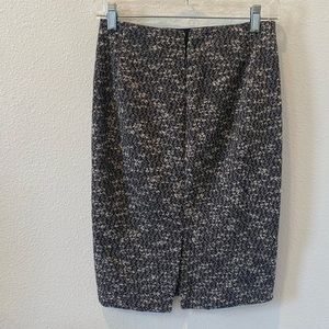 Ann Taylor black with white skirt